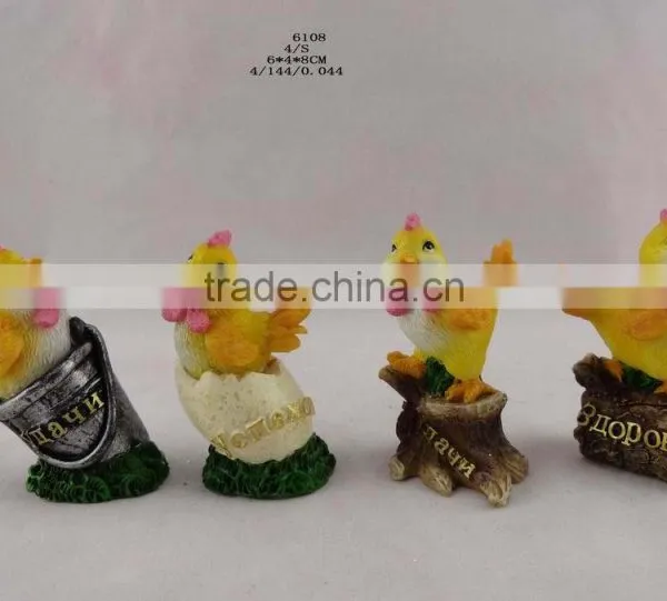 2017 New Year Resin Zodiac Chicken for Sale photo-3