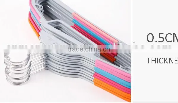 Multifunction Plastic Antiskid Wet & Dry Clothes Hanger,ABS,TPE,PP,Chrome Plated Hook photo-5