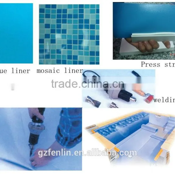 Mosaic Swimming Pool Liner Pvc photo-3