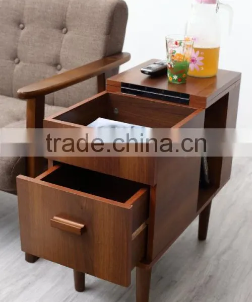 Living Room Design Wooden Magazine Function Table photo-2