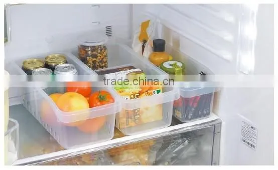 Plastic Fridge Divide Organizer Storage Box