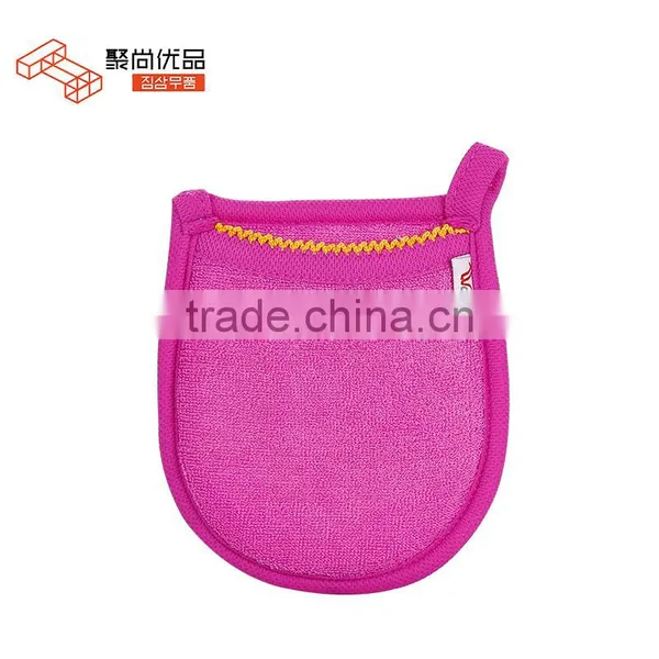 L00028 2017 Newest Design Natural Bath Exfoliating Plant Fiber Glove for Spa photo-2