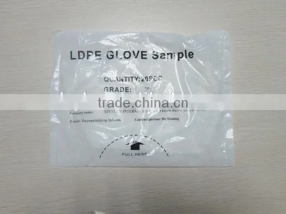 Safety Poly Disposable Glove pe Gloves Latex Free photo-4