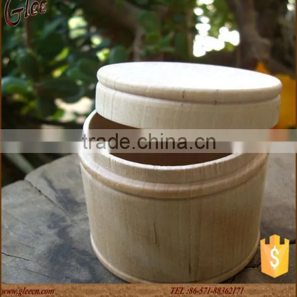 Round Wood Box photo-3
