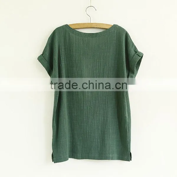 Ladies t Shirt Casual Bat Wings Sleeves Women t Shirt photo-5