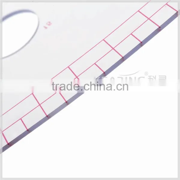 Plastic Non Toxic Sandwich Printing Ruler #6460 in Kearing Brand photo-5