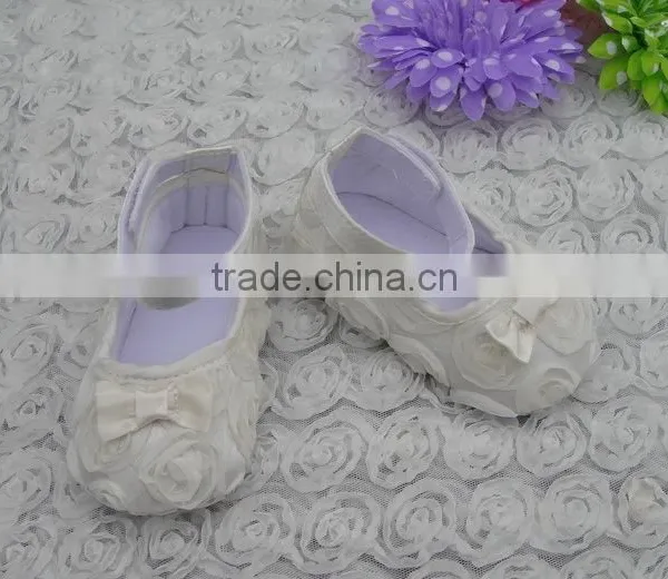 Wholesale Baby Rosette Shoes Cute Newborn Baby Shoes in Bulk Baby First Walker Shoes photo-6