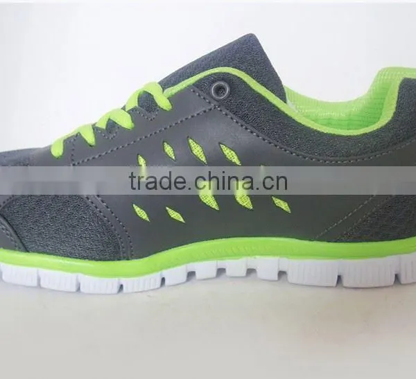 Black Upper OEM Welcome Green Decoration EVA Basketball Shoes Men photo-2