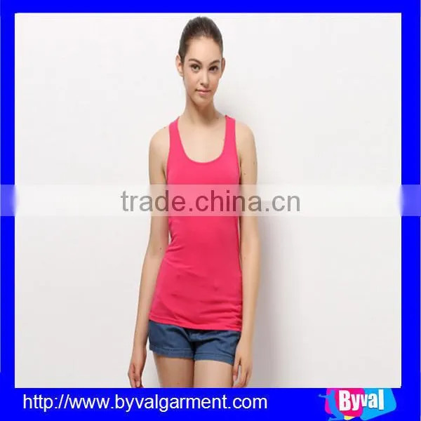 OEM Factory Slim Fit Apparel Price Women Summer Sleeveless Dry Fit Plain Dyed Shirts Made in China photo-4