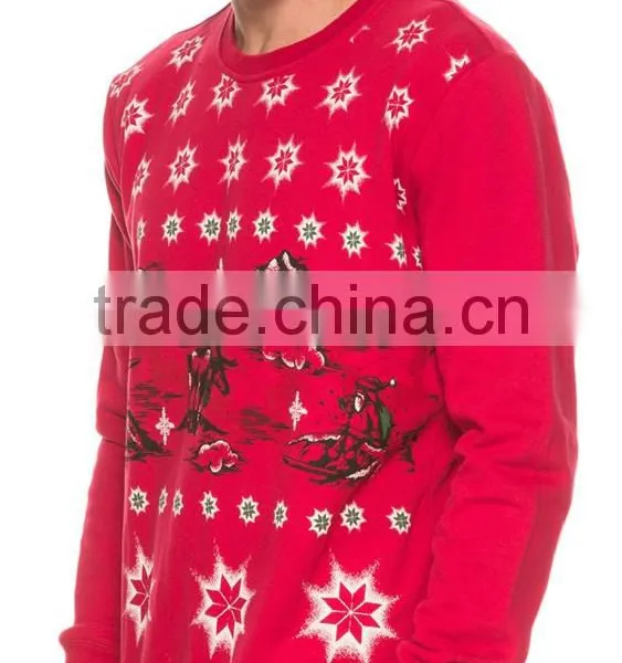 Mens Crew Neck Adult Ugly Christmas Sweater photo-2