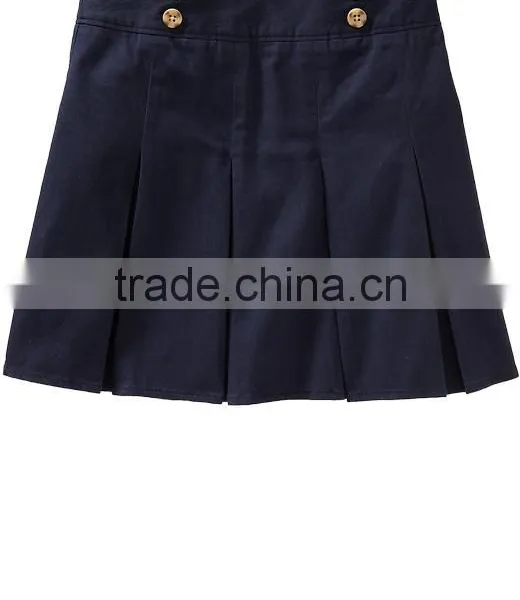 OEM Design School Uniform Skirt Girls Long Uniform Skorts photo-2