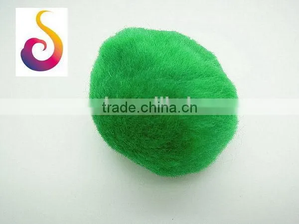 Contemporary Professional Arts and Craft Blue Paper Pompoms