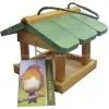 Wooden Garden Bird Feeder- DLH00501-1
