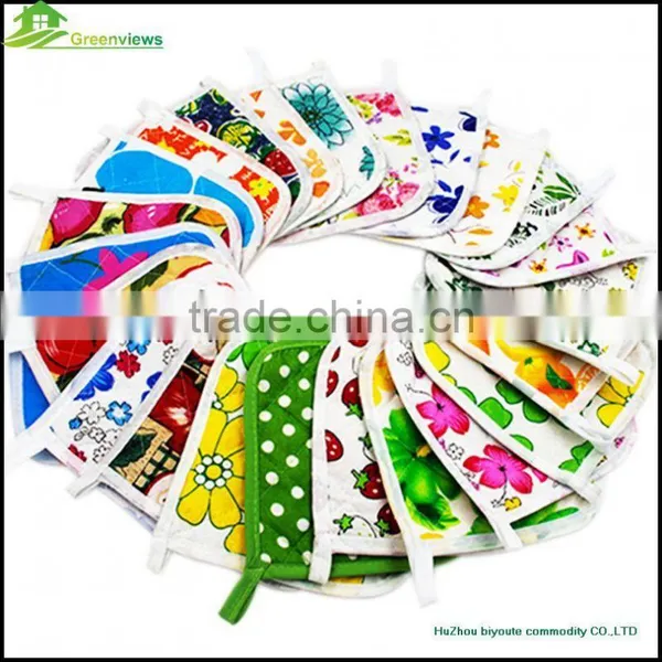Promotional Canvas Oven Mitt Kitchen Cooking Potholder Cheap Pot Holder photo-4