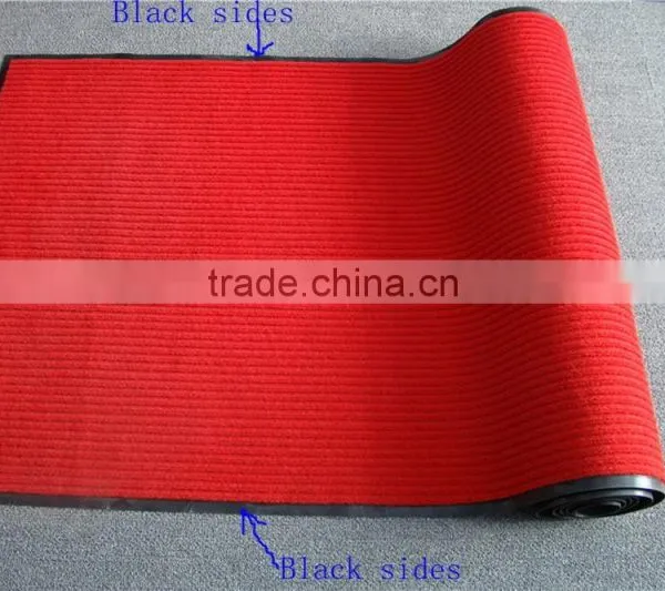 Needle Punched Ribbed Non-woven Carpet With Pvc Backing photo-4