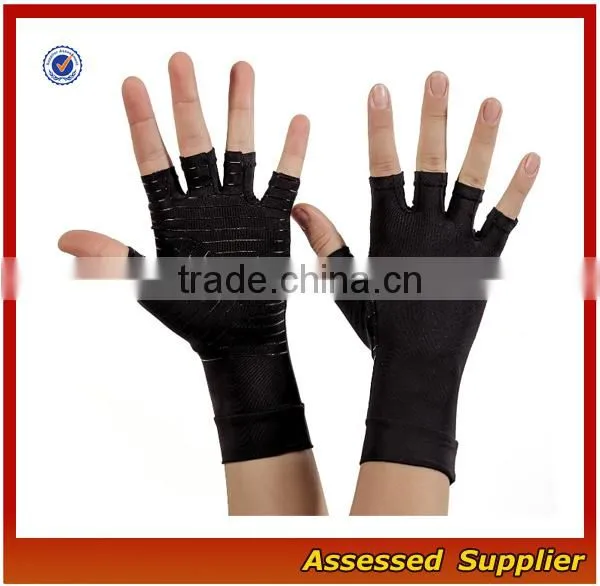 FXS093/ Custom Hot Selling Copper Compression Arthritis Gloves photo-2