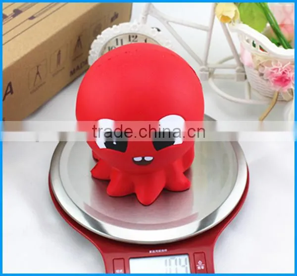 America Hot Selling Kawaii Slow Rising Squishy Octopus Toys for Stress Release photo-5