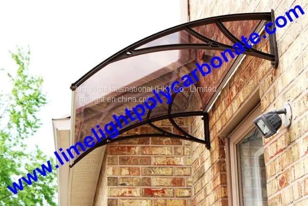 DIY Awning, DIY Canopy, DIY Kits Awning, Polycarbonate Awning, Polycarbonate Canopy, Door Canopy, Door Awning, Rain Shed photo-2