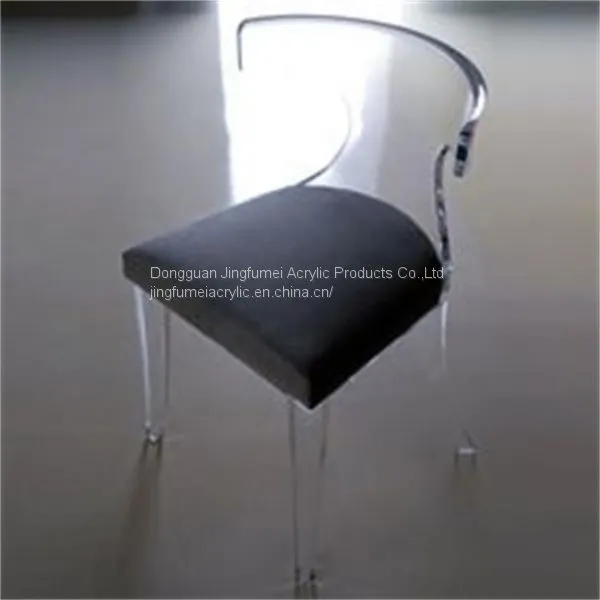 Modern Wedding Chairs Plexiglass Dressing Room Chair Lucite Dining Chair photo-3