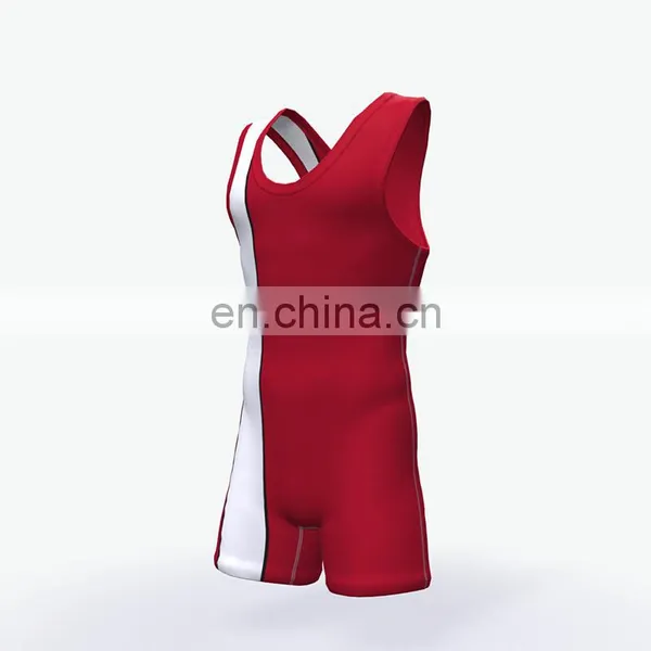 Cheap Custom Sublimation Wrestling Singlets for Sale photo-2