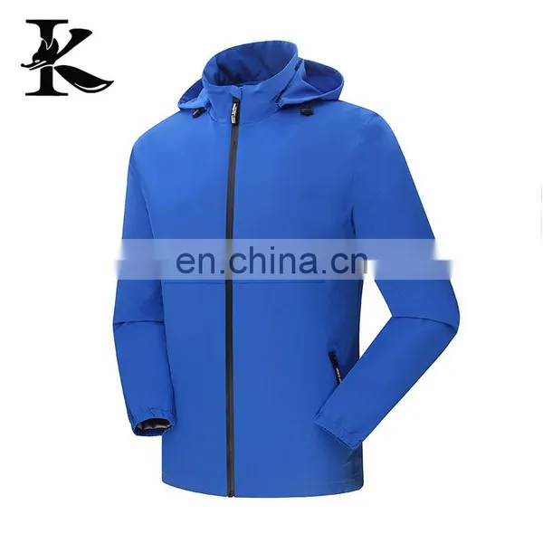 2016 Custom Lightweight Quick Dry Coat Windbreaker Waterproof Sports Wear Jacket photo-5