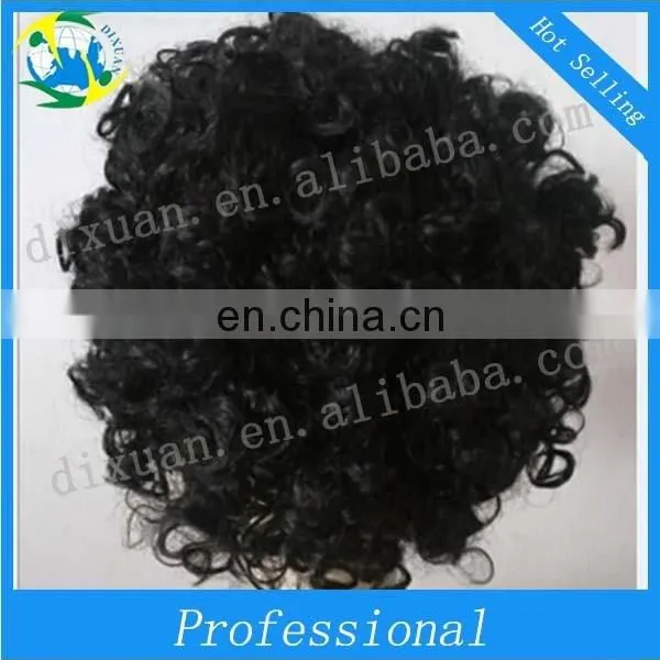Black Hair World Cup Fans Explosion Bubble Hair Curly Hair photo-2