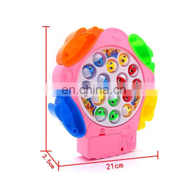 Hot Sale Eco-friendly Electric Fishing Rod Game Toys Interactive Children Game EN71 photo-3
