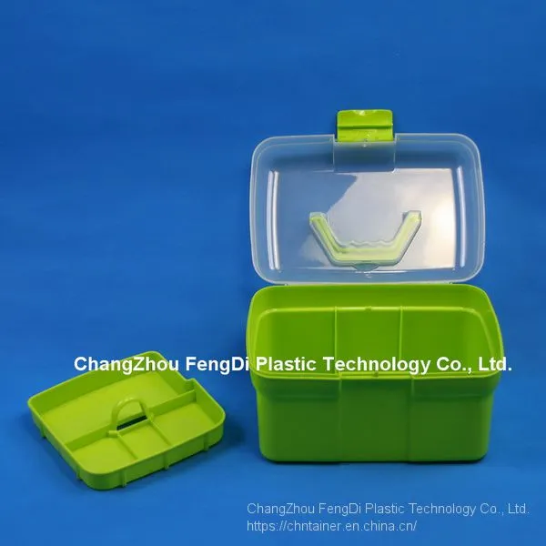 PP Plastic Rectangle Shaped Household Storage Box photo-2