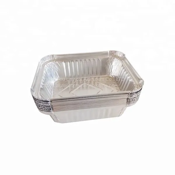 Disposable Take Away Aluminium Compartment Lasagna Pan photo-4