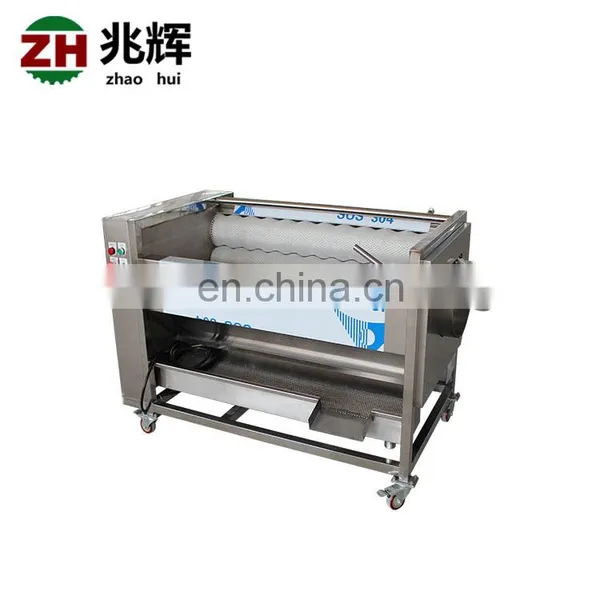 Electric Potato Peeler Ginger Peeling Machine Carrot Washing Machine Price photo-3