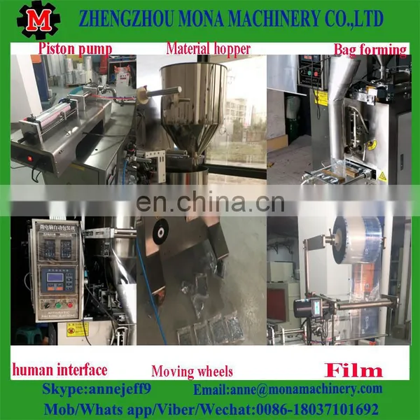 Automatic Sachet Bag Liquid Filling Packing Machine/water Milk Beverage Vinegar Liquid Automatic Water Pouch Packing Machine photo-3