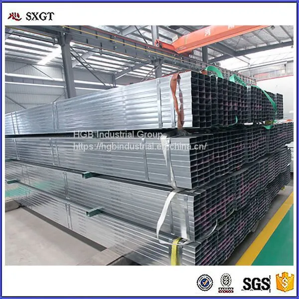 Good Market Pre-Galvanized Steel Rectangular Tube With Best Price photo-3