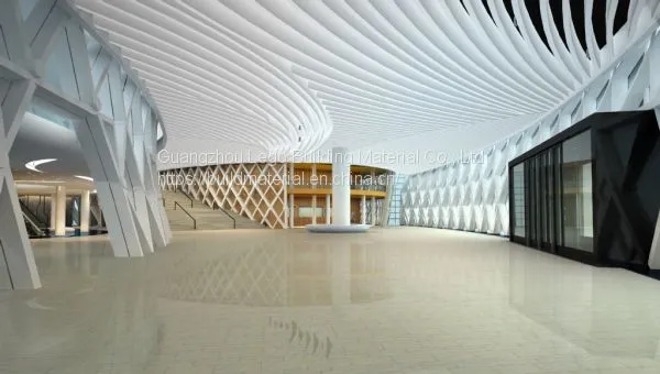 Aluminum Square Pass Integrated Ceiling Original Ecological Wood Grain Bank Hall Order photo-2