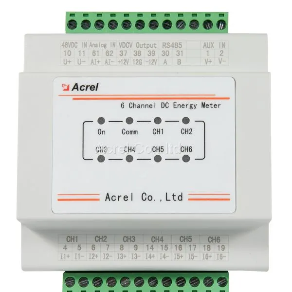 Acrel AMC16-DETT Energy Meter DC For Tower Base Station Application photo-5