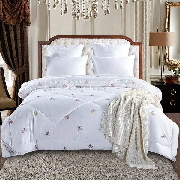 Luxury Cashmere Silk Quilt Soft Winter Bedding Home Factory Direct Wholesale photo-2