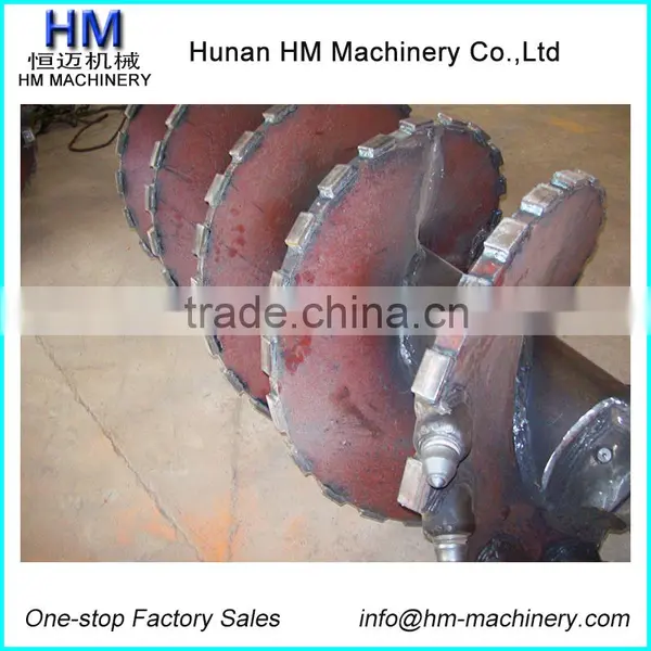 Double Cut Single Carry Conical Auger For Bauer Rotary Drilling Rig photo-3