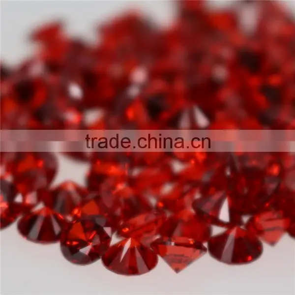 Wholesale Incomparable Beautiful 8mm Round Siam Zircon photo-4