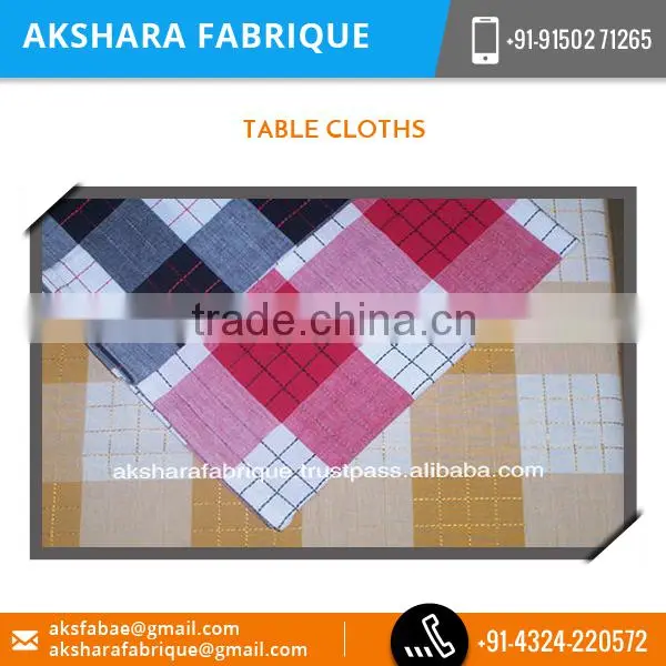 Yarn Dyed Cotton Table Cloth at Attractive Price photo-2