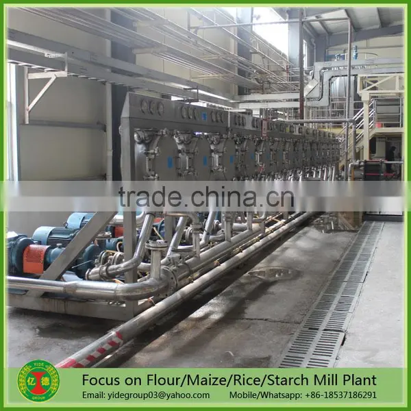Turnkey Project Full Automatic Wheat Starch Line photo-2