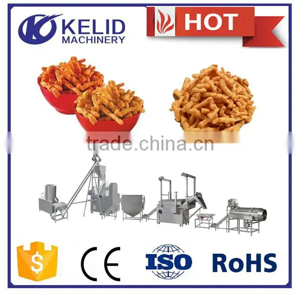 China Supplier New Design Corn Curls Making Machinery photo-6