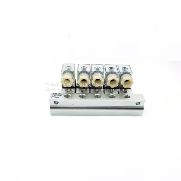 3/2 Way Direct Acting Multiple Solenoid Valve Manifold photo-4
