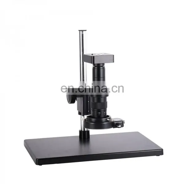 HY-1138A 21MP Camera 4K Video Record 1080P Industrial Microscope w/ 180X Lens USB Output 60LEDs photo-4