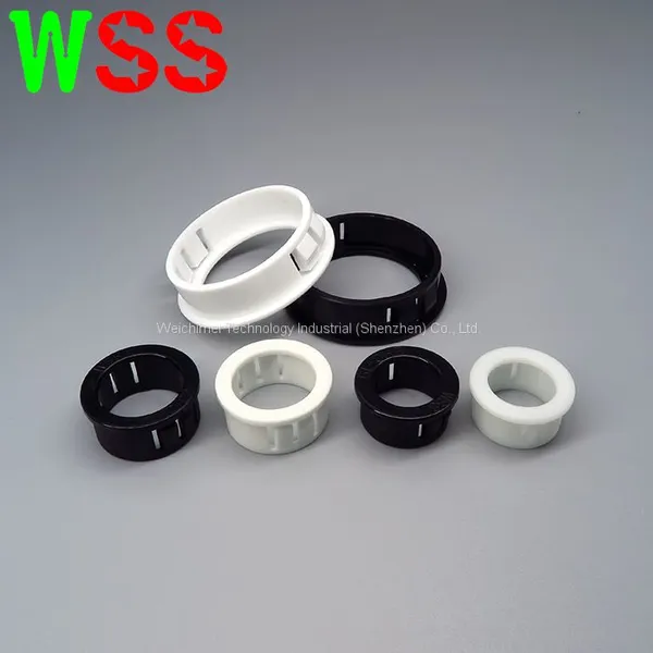 Good Quality Nylon Nylon Snap Bushing Flanged Bushing Plastic Snap Bushing