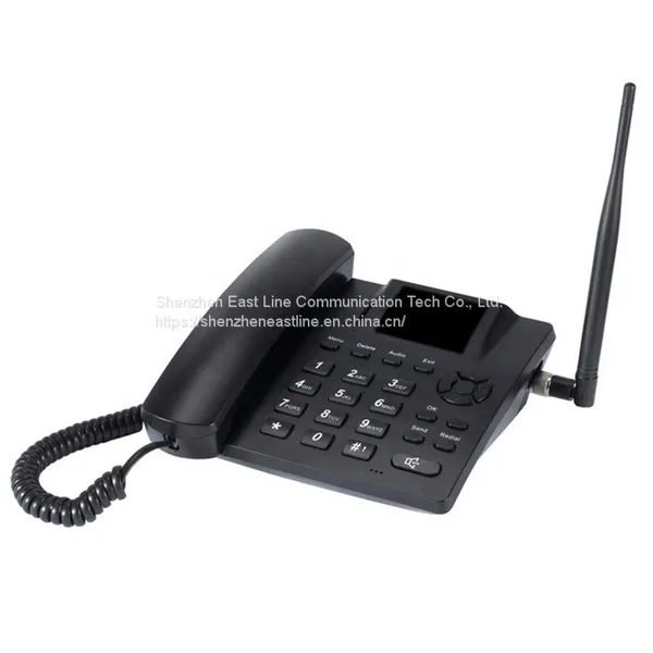 GSM FWP Desk Telephone With Dual SIM & Auto Hotline Dialing photo-2