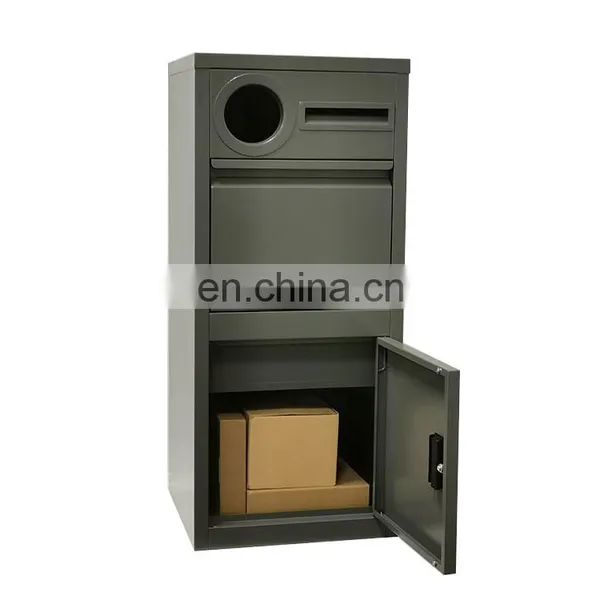 Outdoor Galvanized Steel Metal Storage Parcel Delivery Drop Box photo-5