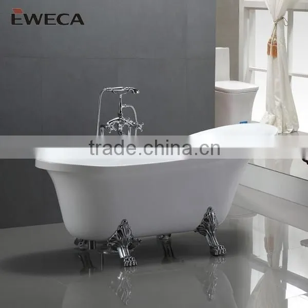 CE/CUPC Approved Claw Foot Bathtub, Tub With Four Legs, Acrylic Free Standing Bathtub photo-2