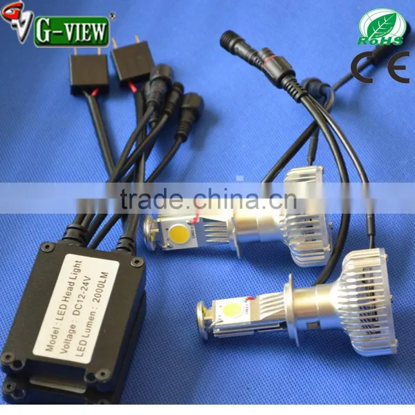 Superbright Strong Power 80w h7 Auto Headlight Creeled Car Led Headlight H4/h7/9005 photo-6