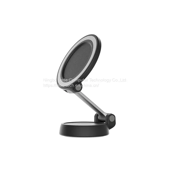 Mini Portable Magnetic Phone Holder for Car Soporte Telefónico Folding Mobile Phone Bracket for Navigation photo-4