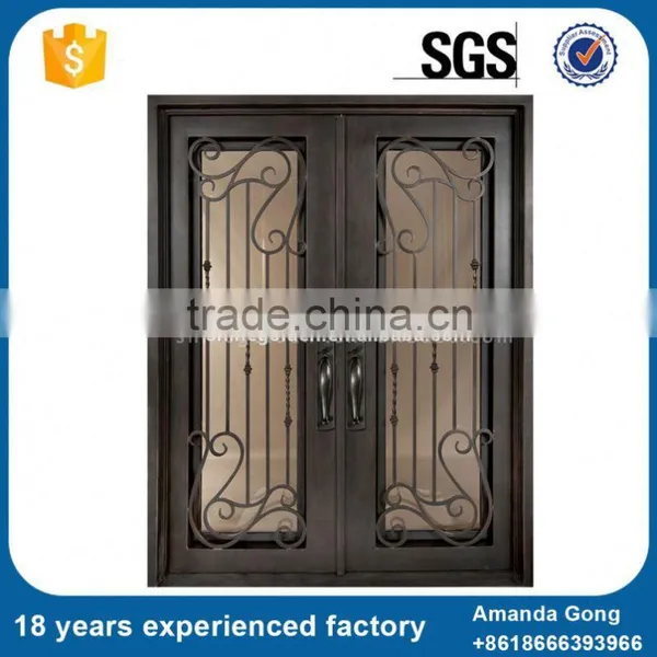 New Coming Cellar Modern Front Double Entry Doors photo-2