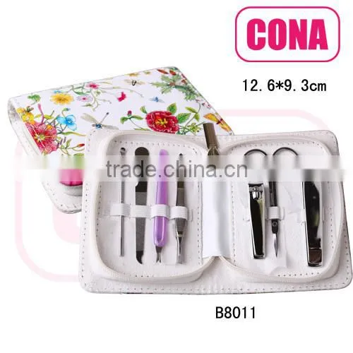 Professional Cow Shape Designer Bags Manicure Set photo-4